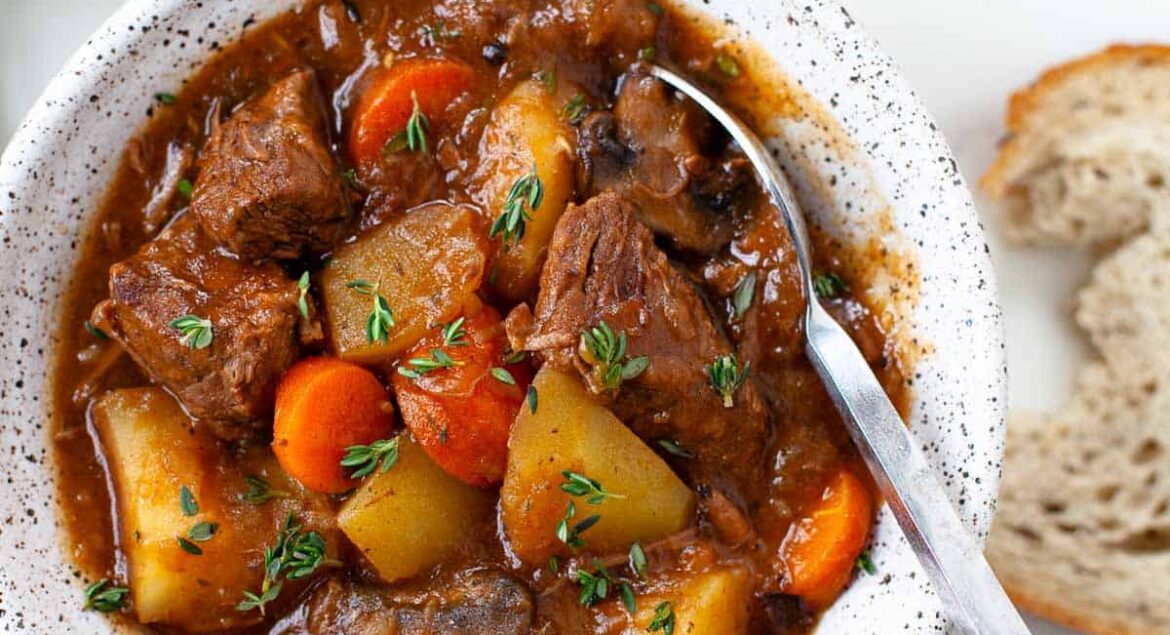 Instant Pot Irish Guinness Beef Stew - Hellokoda.com