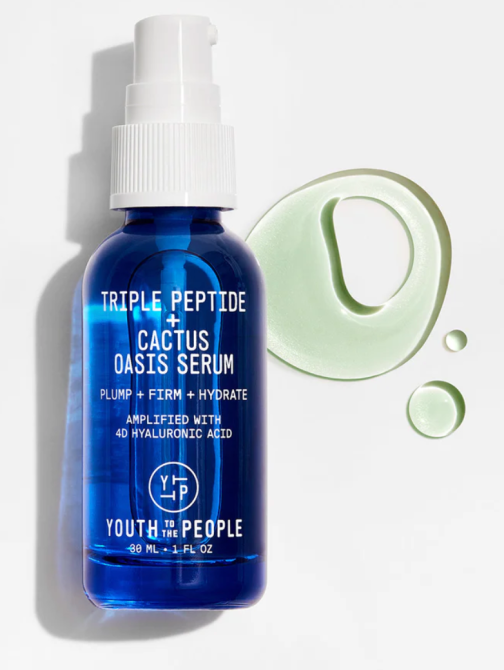 Youth to the People Triple Peptide and Cactus Oasis Serum