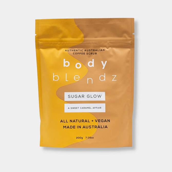 BodyBlendz Sugar Glow Coffee Body Scrub